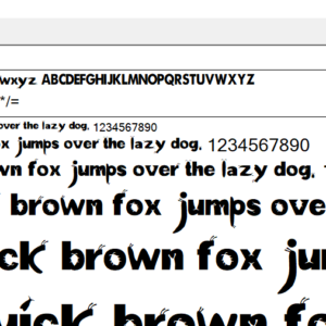 fonts